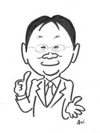 イラスト　穂積市長