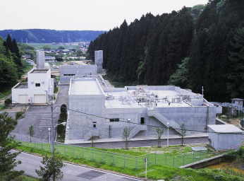 写真：排水処理施設全景