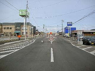 写真：第三地区の状況（明田外旭川線）