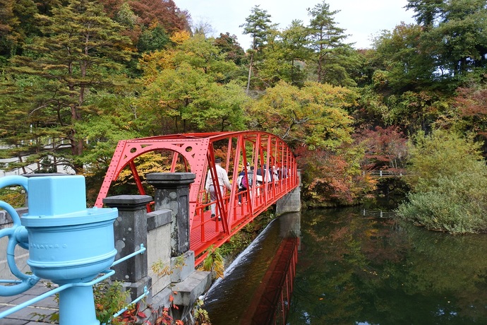 写真「藤倉水源地トラス橋」