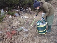 わいるどらいふ秋田清掃活動風景