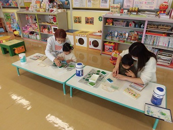 写真：エコバッグ作り2