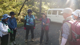 活動の様子：登山道1