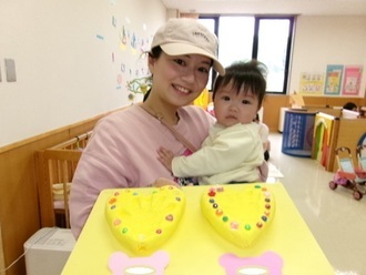 写真：手形とりの様子6