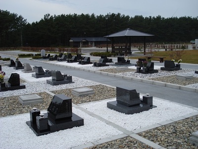 北部墓地区画画像
