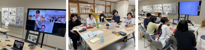 オンラインミーティングの様子